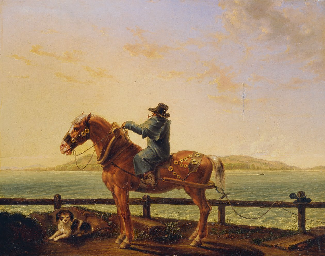 Scheepsslepers door Sigmund Ferdinand von Perger