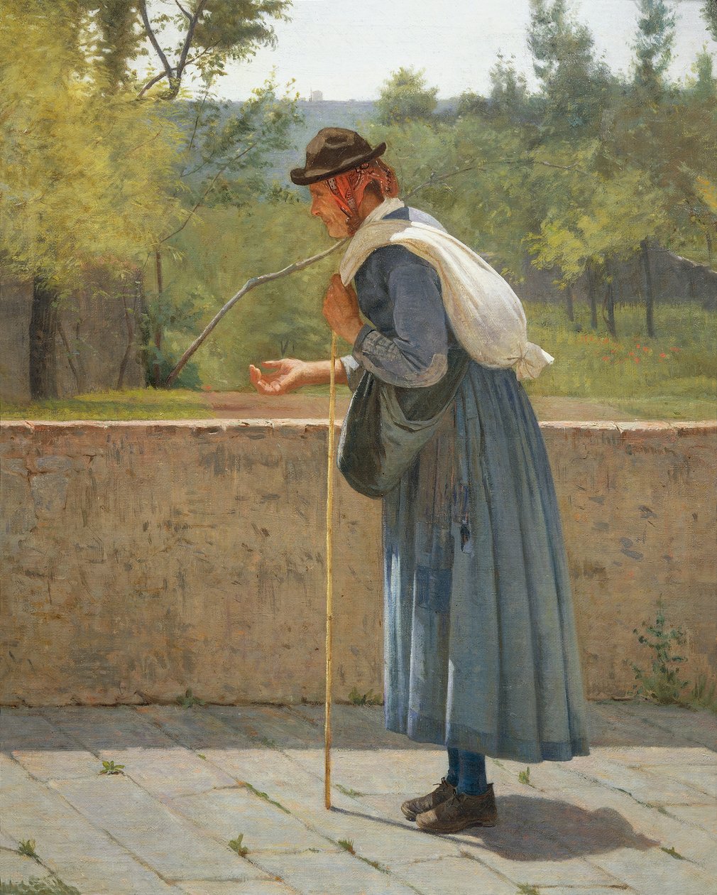 Liefdadigheid door Silvestro Lega