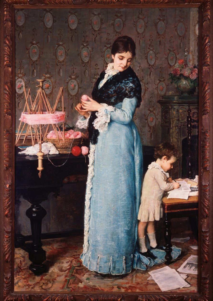 De Moeder door Silvestro Lega