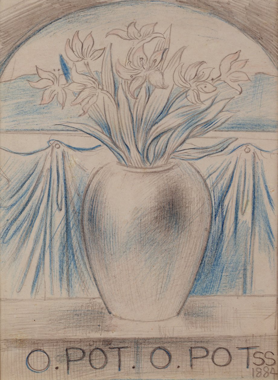 O Pot O Pot, 1884 door Simeon Solomon