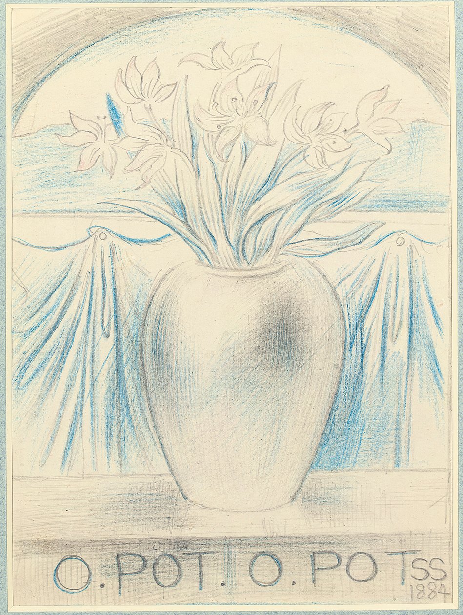 O Pot O Pot, 1884 door Simeon Solomon
