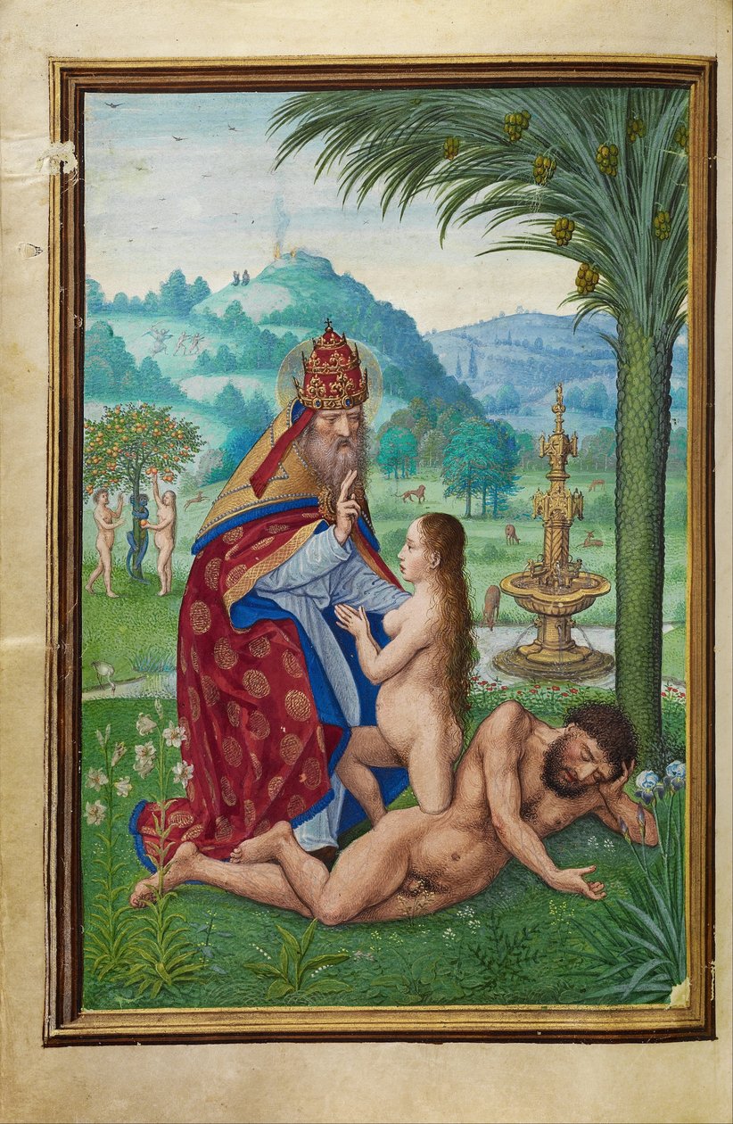 Scènes uit de Schepping door Simon Bening