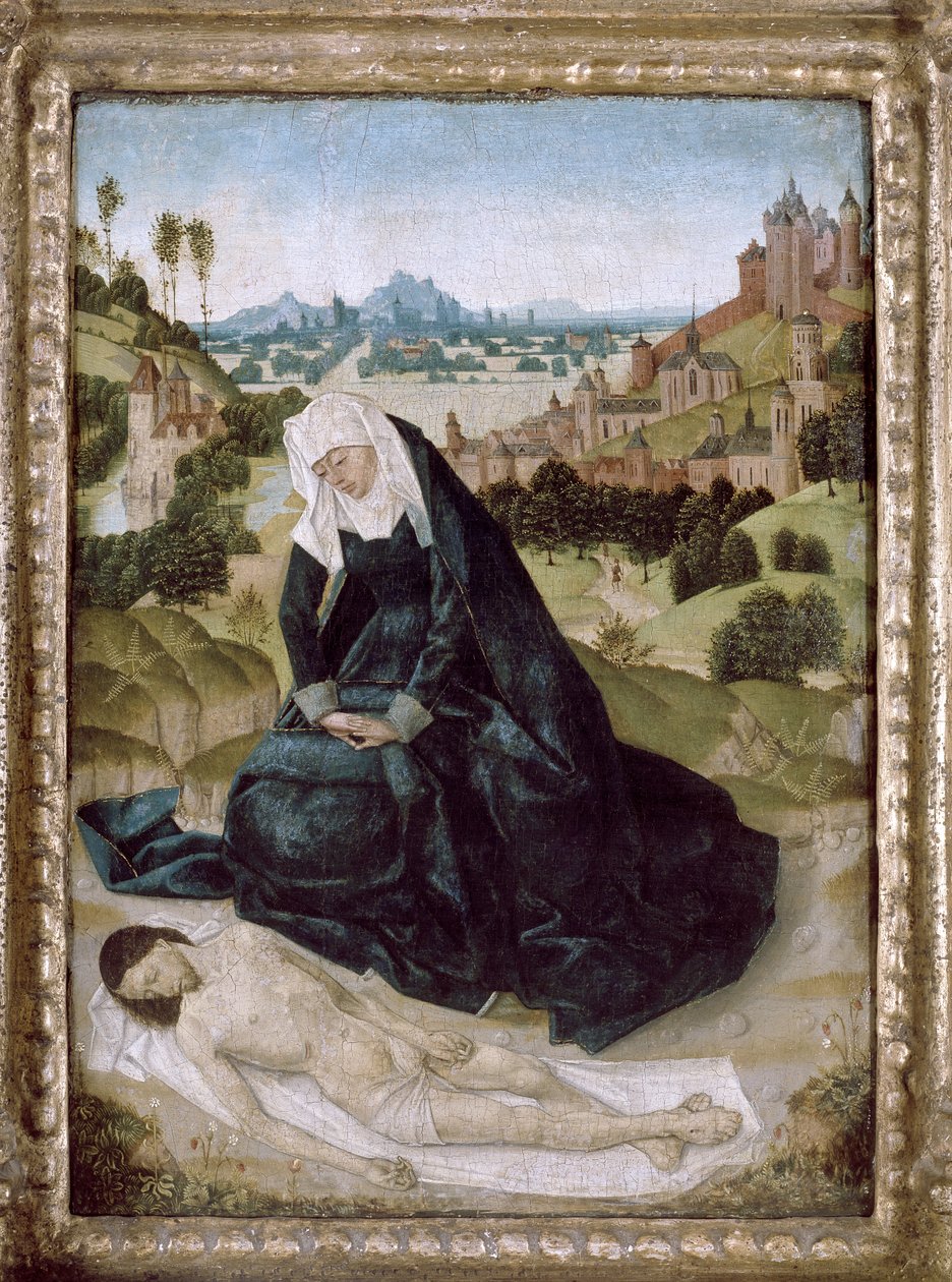 Pietà door Simon Marmion