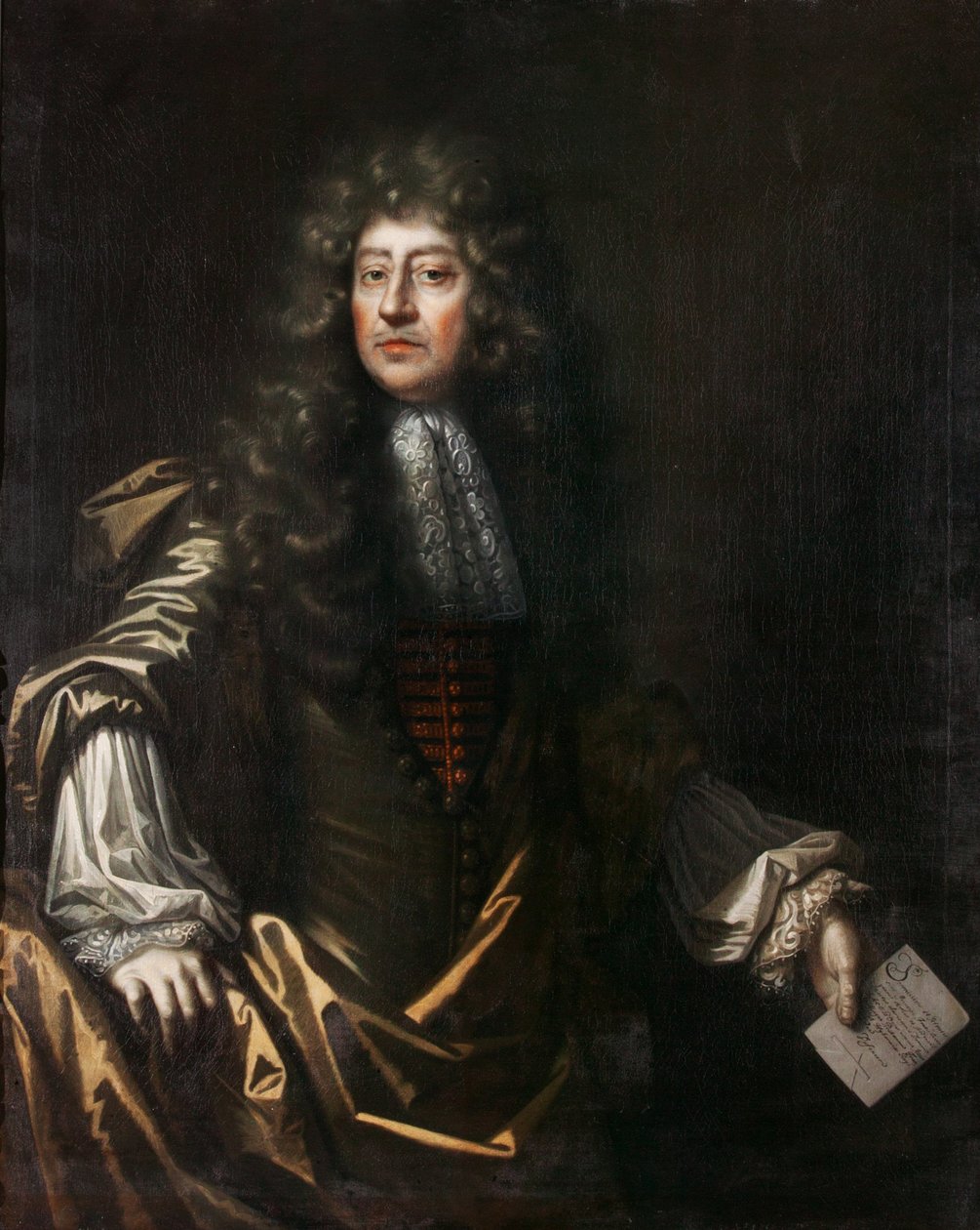 Portret van een ambassadeur door Simon Peeterz Verelst