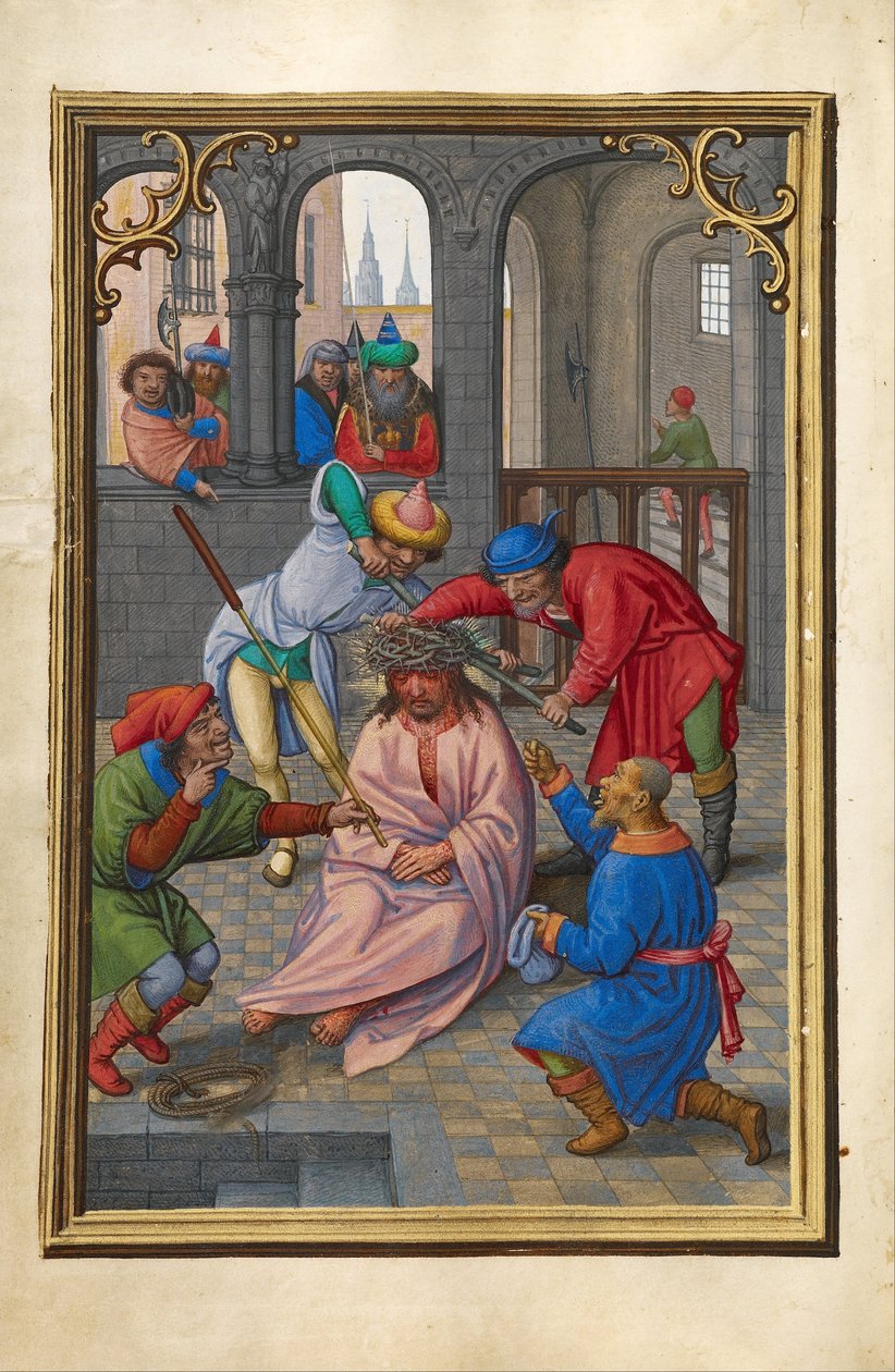 De Kroning met Doornen door Simon Bening