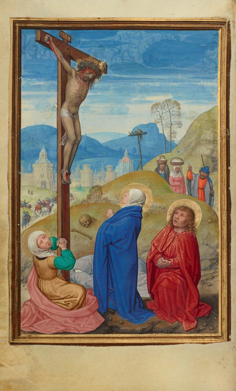 De kruisiging door Simon Bening