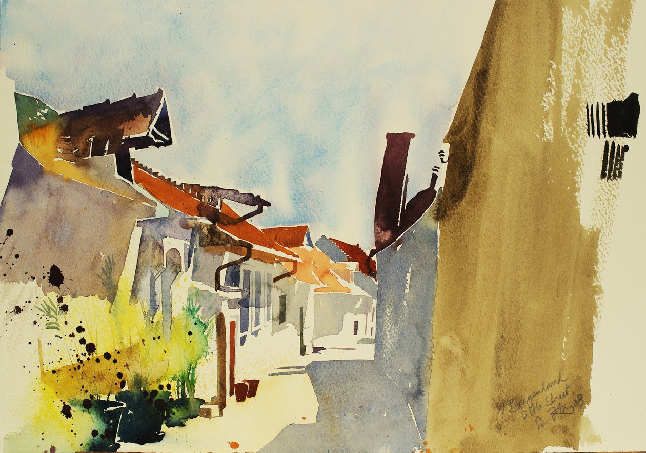 Burgenland, 2003 (aquarel) door Simon Fletcher