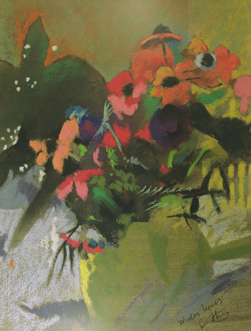 Winterbladeren door Simon Fletcher