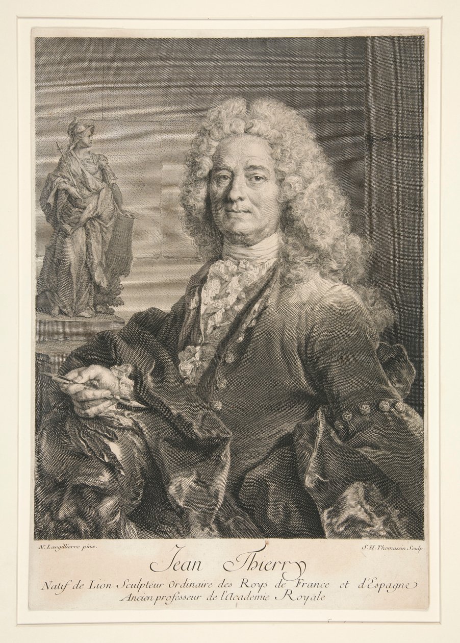 Jean Thierry (1669-1739) door Simon Thomassin