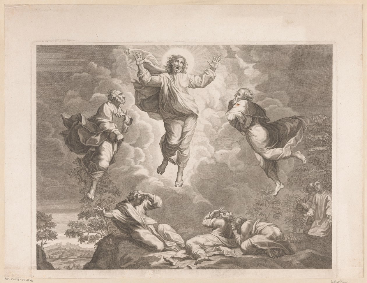 Transfiguratie (bovendeel) door Simon Thomassin
