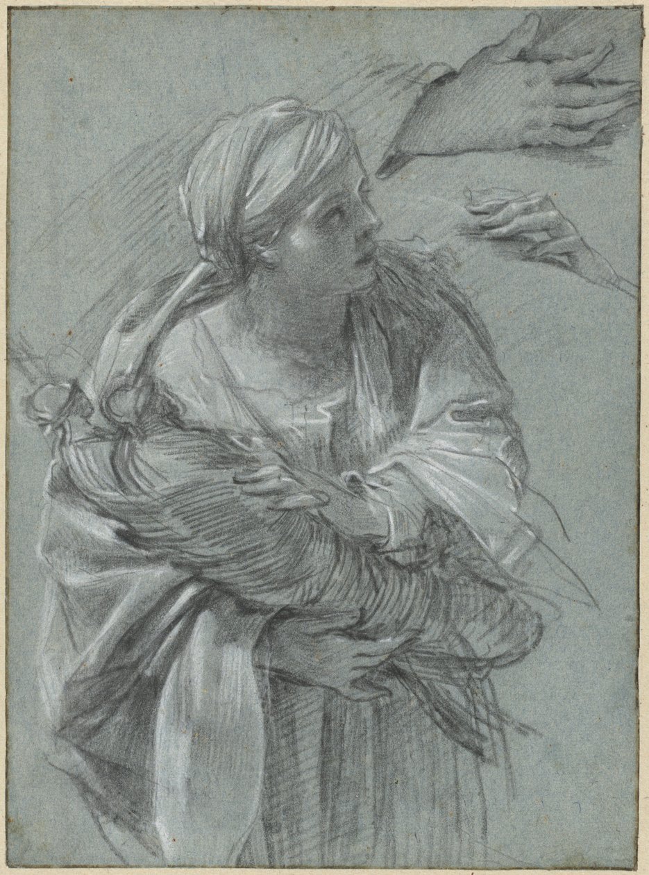 Creusa Draagt de Goden van Troje door Simon Vouet