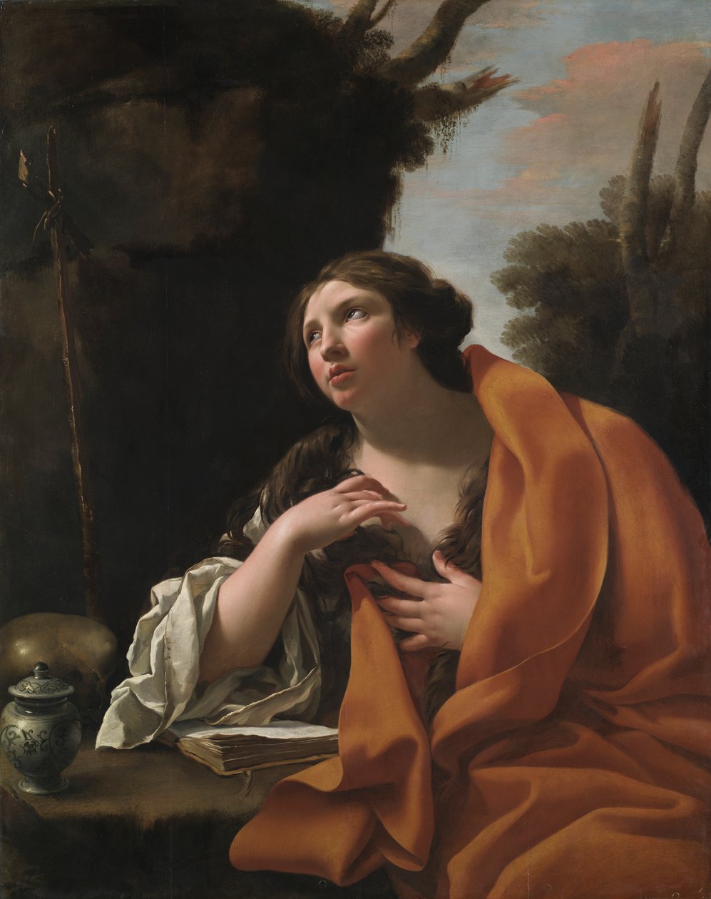 Heilige Maria Magdalena door Simon Vouet