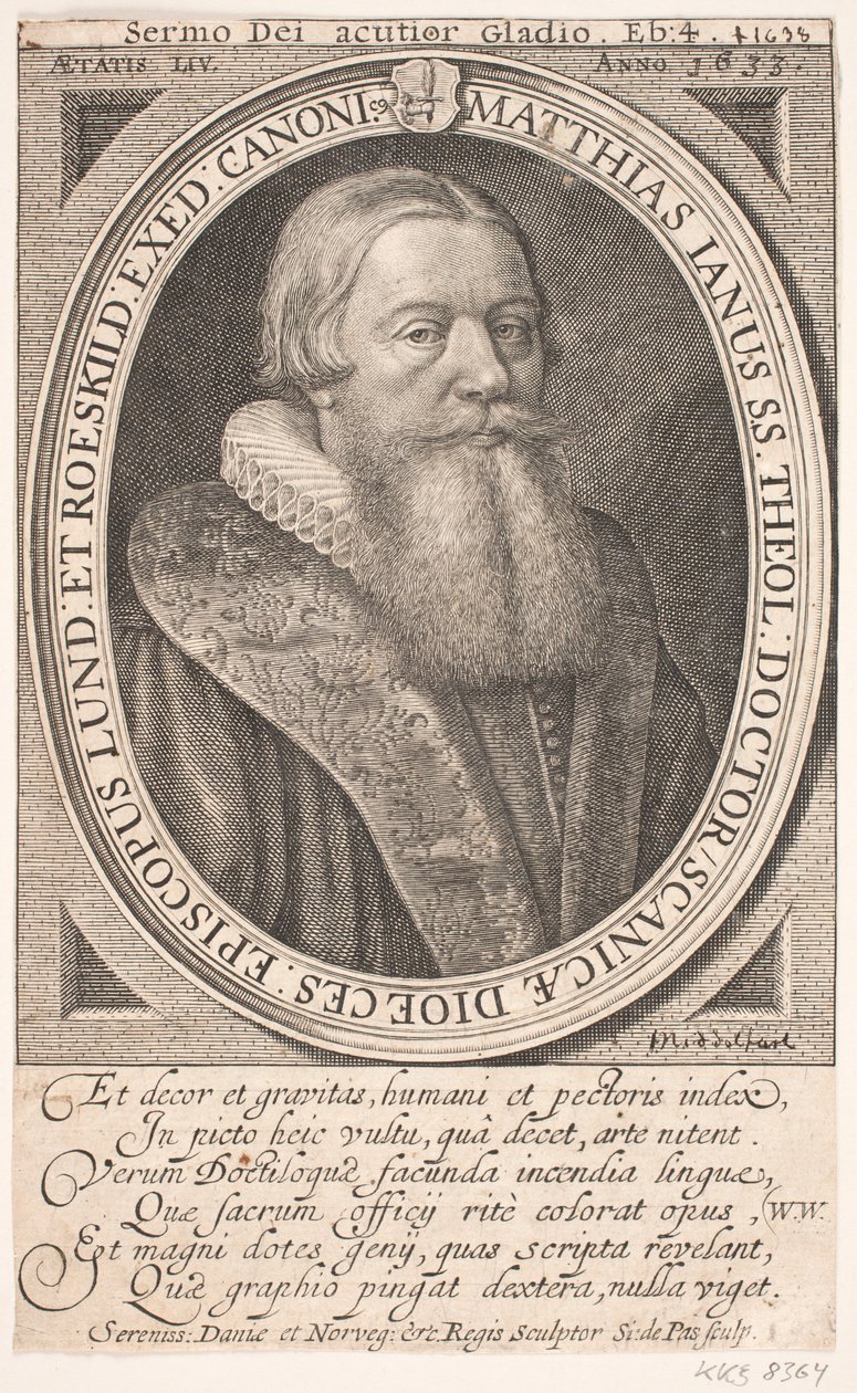 Bisschop Mads Jensen door Simon de Pas