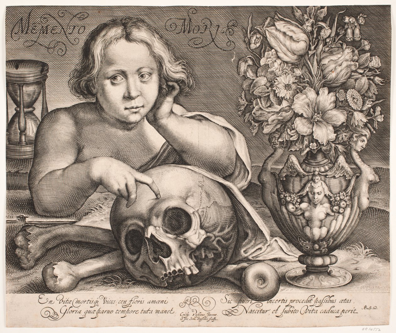 "Memento Mori" door Simon de Pas