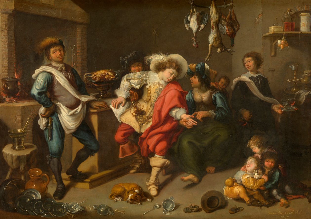 Zigeunerin door Simon de Vos