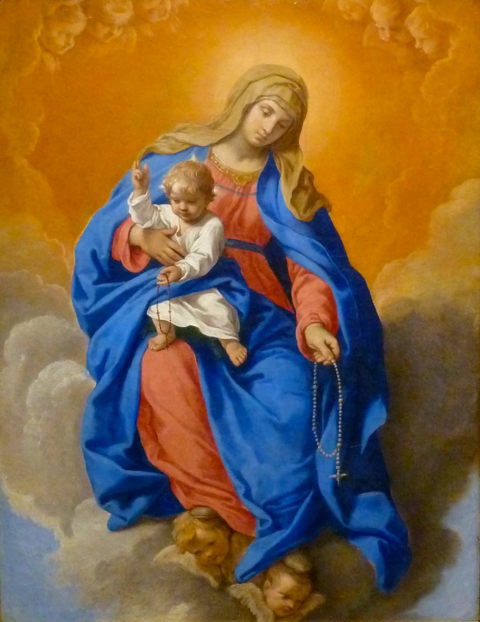 Madonna van de Rozenkrans














" door Simone Cantarini