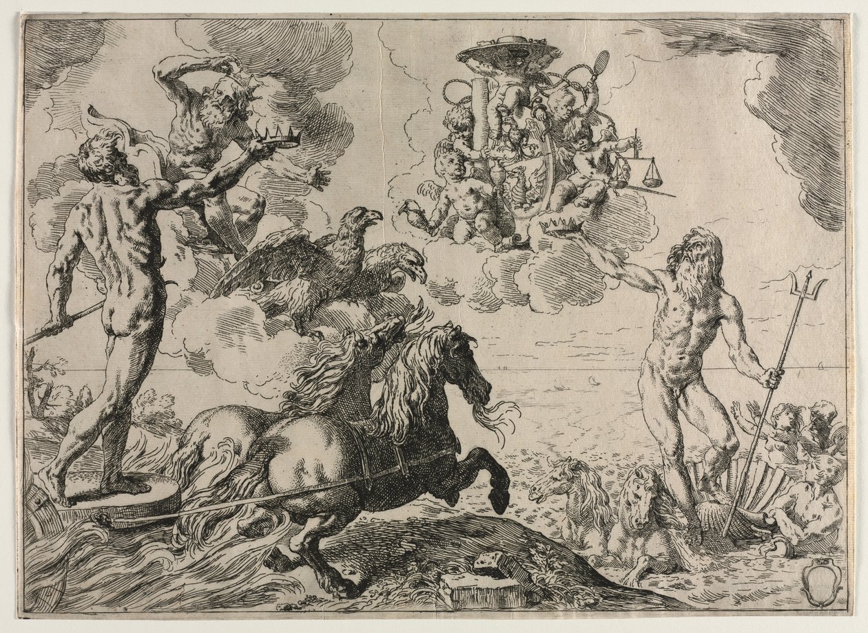 De "Quos Ego" door Simone Cantarini