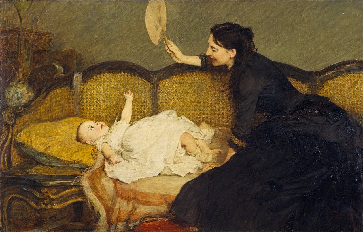 Meester Baby door William Quiller Orchardson