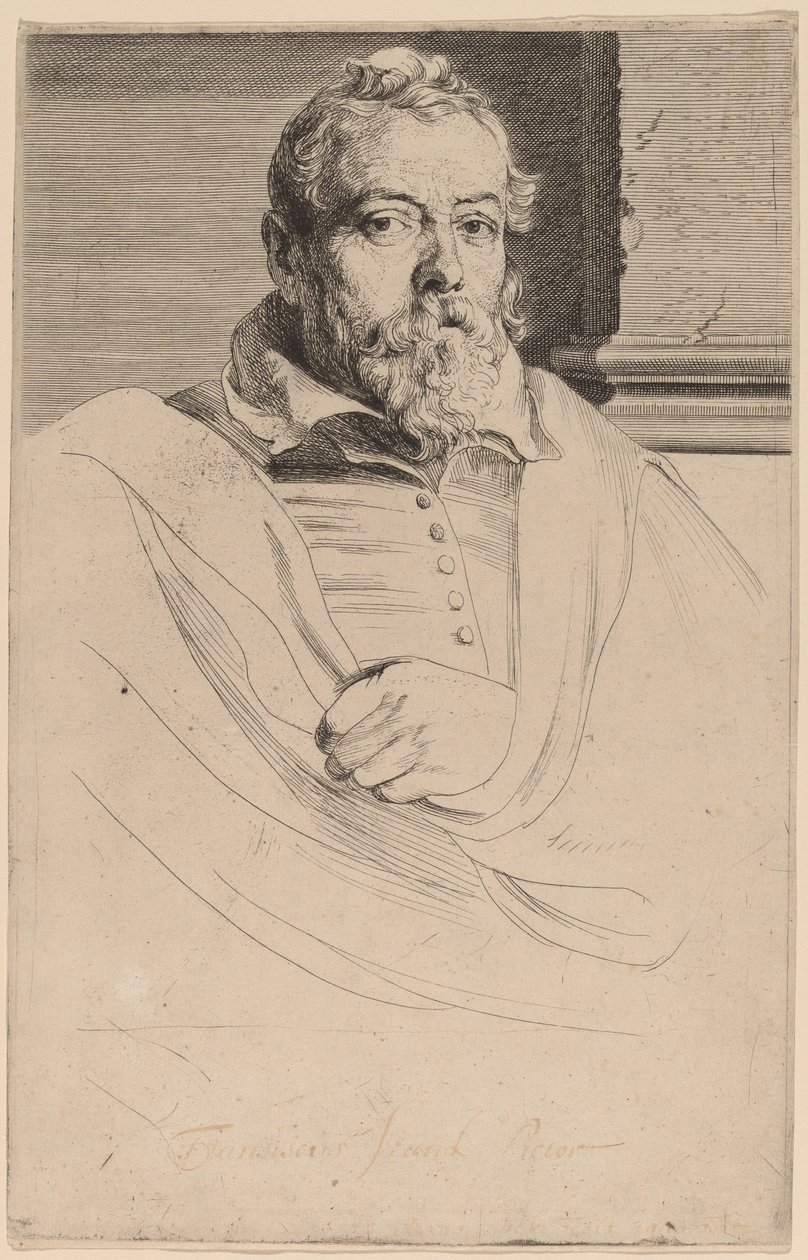 Frans Francken II door Sir Anthony van Dyck