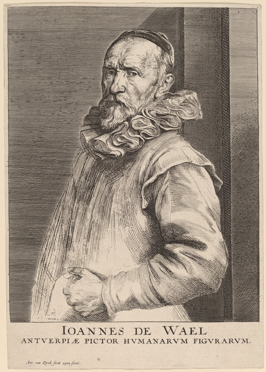 Jan de Wael door Sir Anthony van Dyck