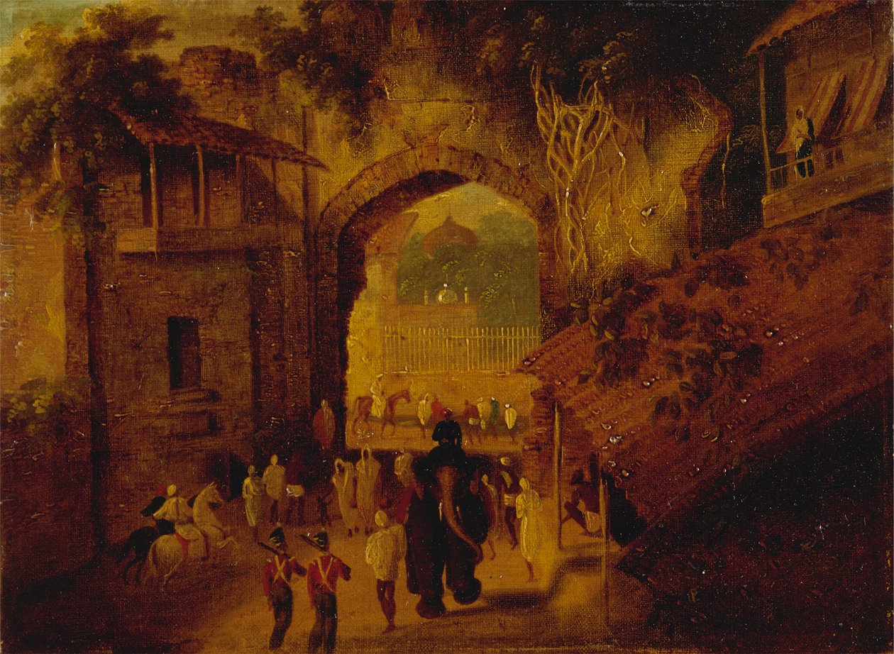 Oostpoort, Patna door Sir Charles D