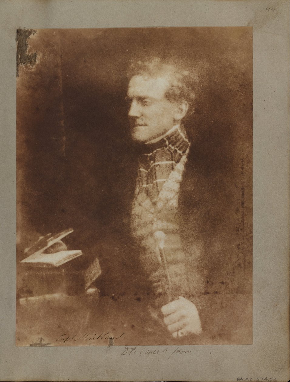Kapitein W. Heriot Maitland door Sir David Brewster
