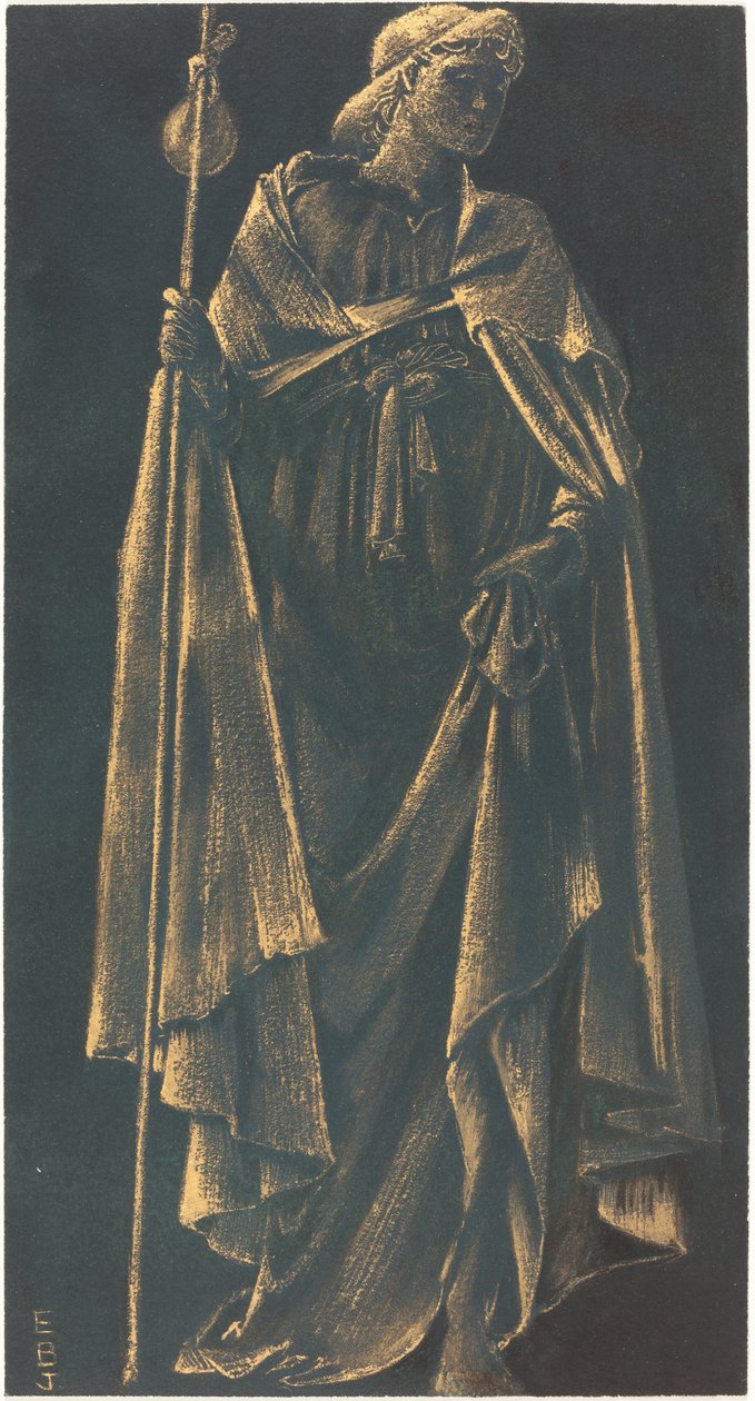 Angelus Ministrans door Sir Edward Coley Burne Jones