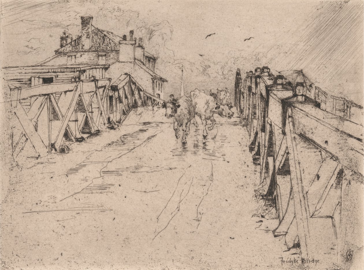 Fosdyke Brug door Sir Frank Short