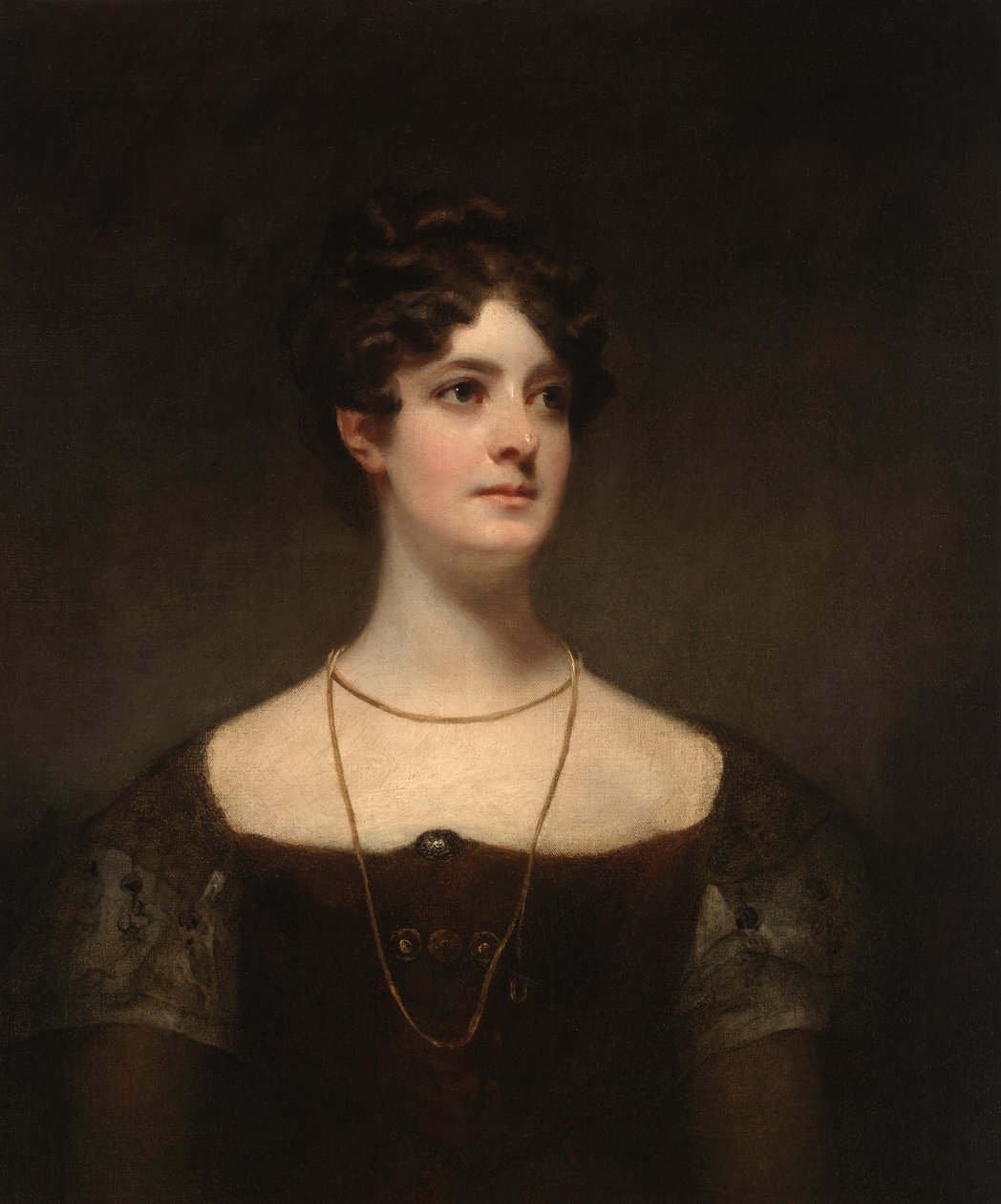 Mevrouw James Wedderburn, geboren Isabelle Clerk door Sir Henry Raeburn