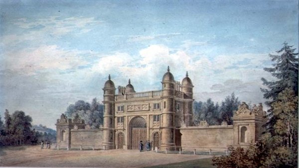 De Lodge, Wollaton Hall, Nottinghamshire door Sir Jeffry Wyatville