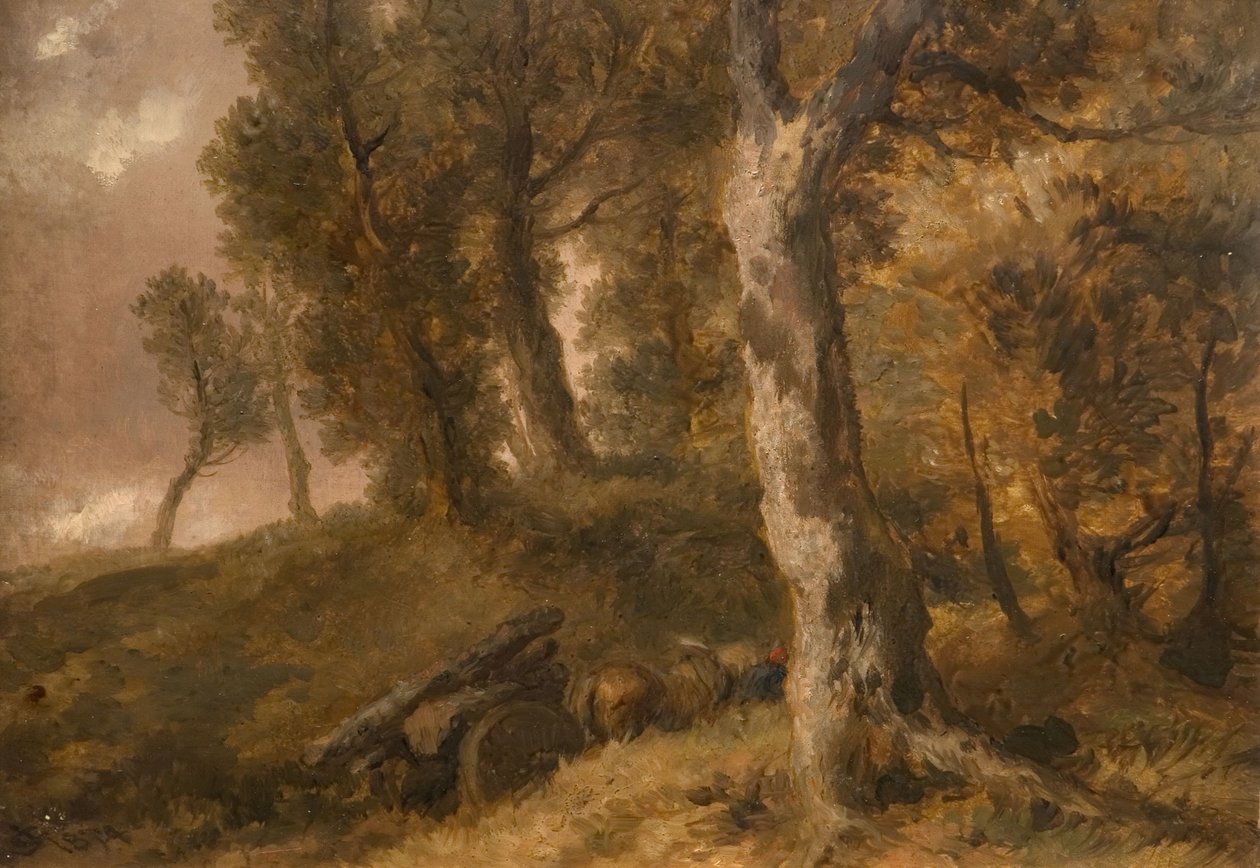 Studie van Bomen door Sir John Gilbert