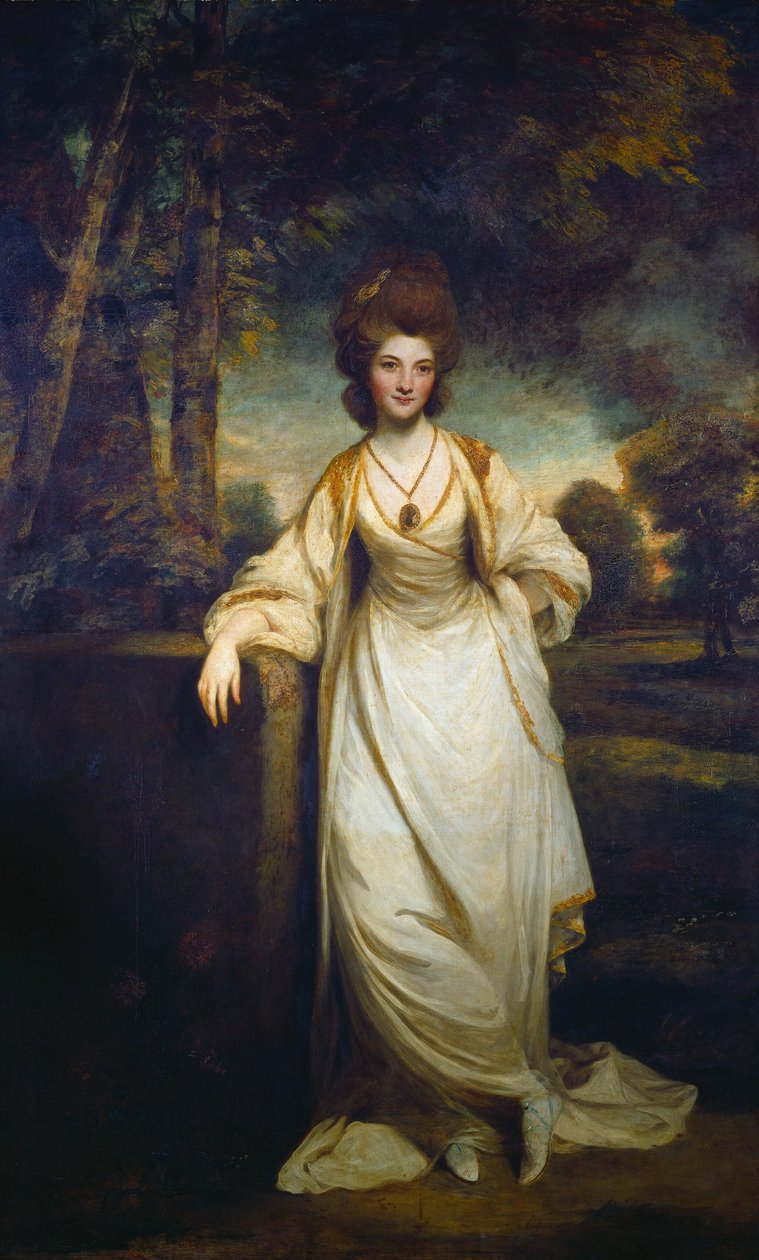 Lady Elizabeth Compton, 1780-1782 door Sir Joshua Reynolds