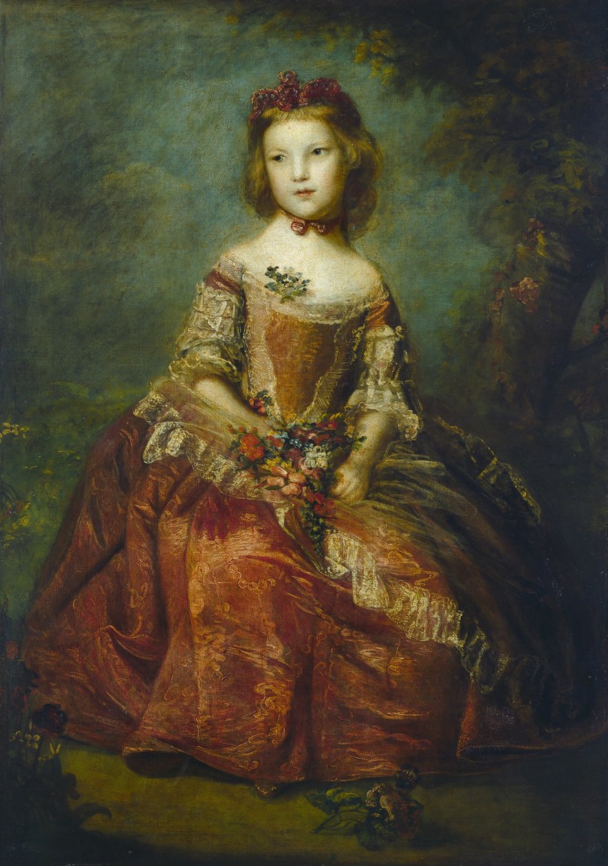 Lady Elizabeth Hamilton, 1758 door Sir Joshua Reynolds