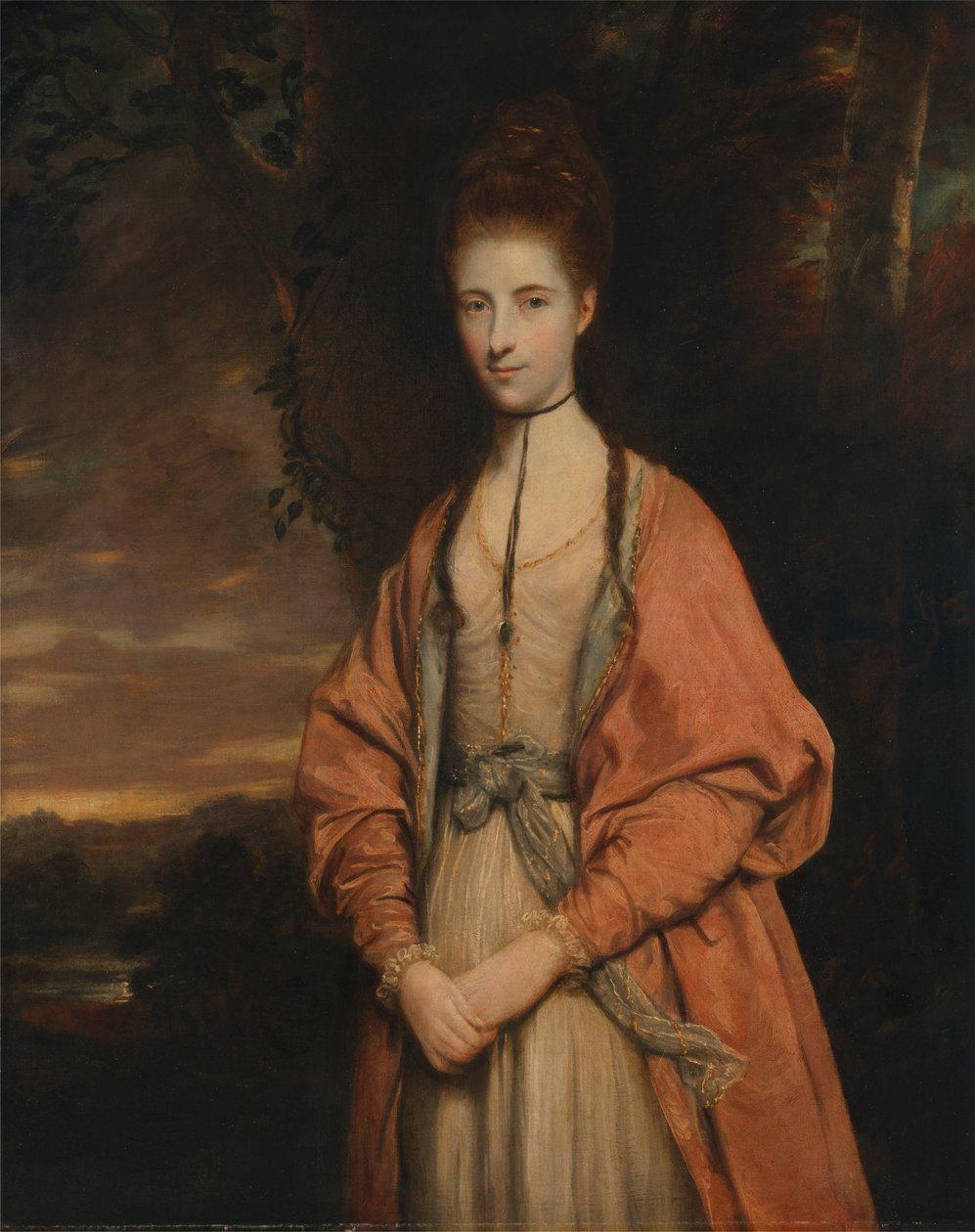 Anne Seymour Damer door Sir Joshua Reynolds RA
