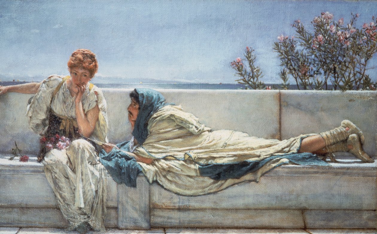 Smeken door Sir Lawrence Alma Tadema