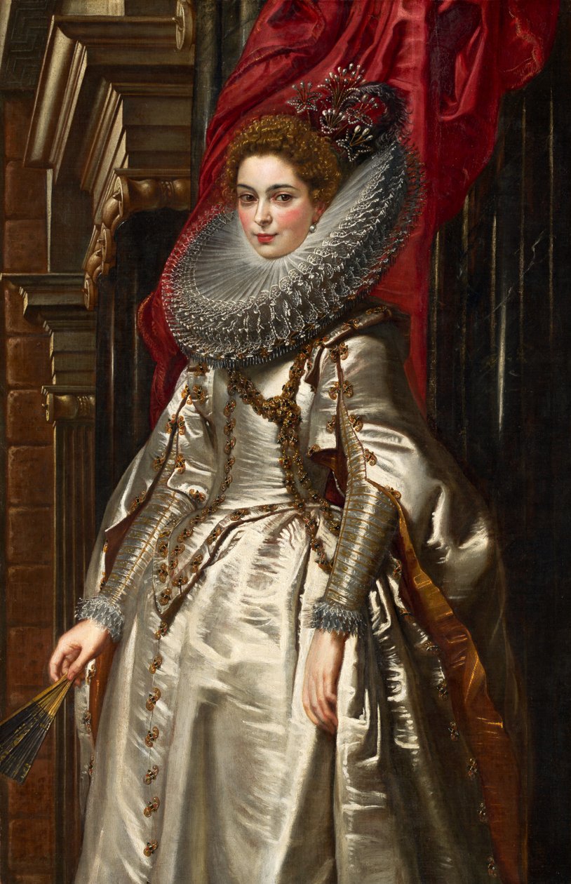 Marchesa Brigida Spinola Doria door Sir Peter Paul Rubens