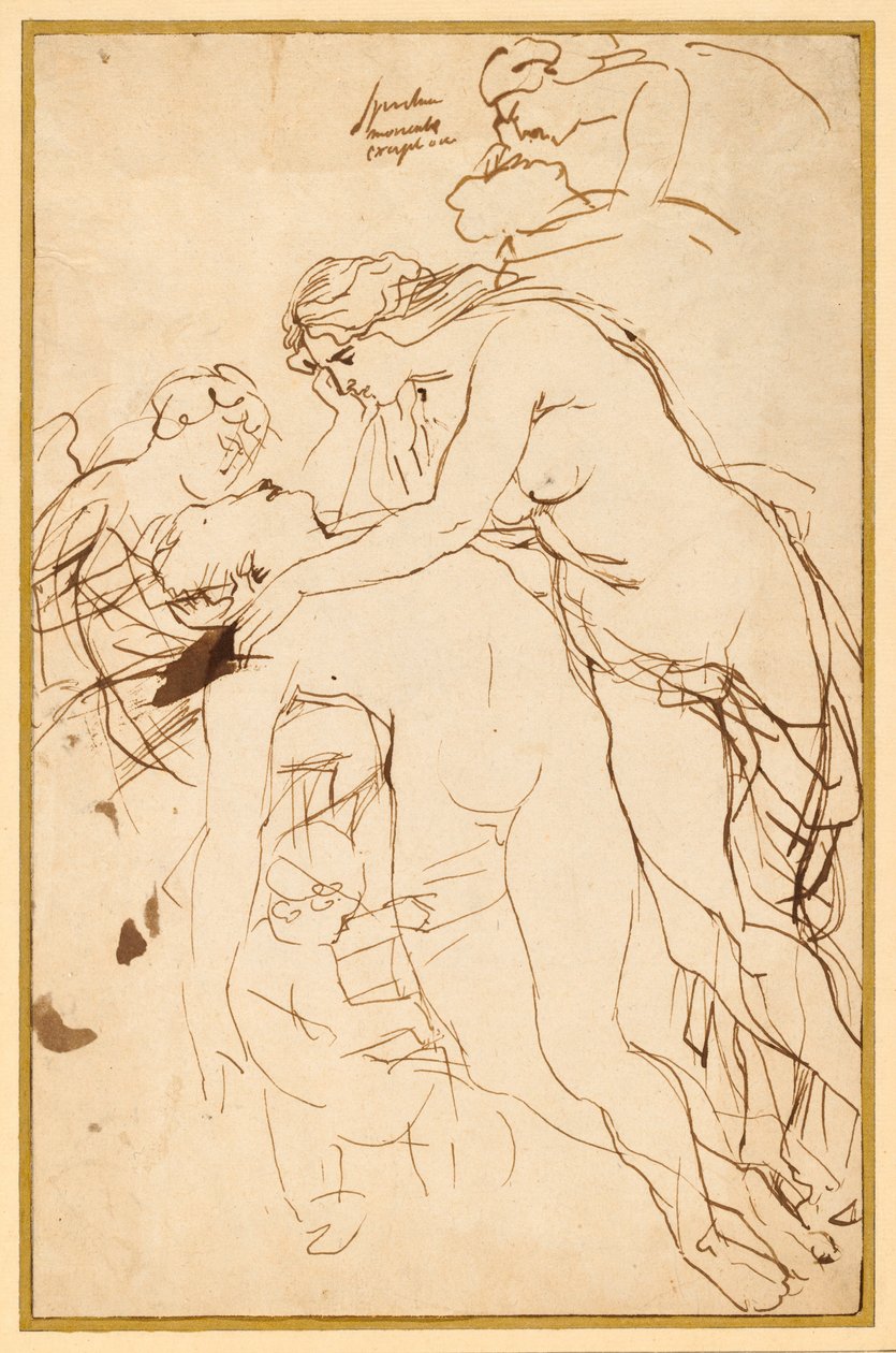 Venus Treurt om Adonis door Sir Peter Paul Rubens