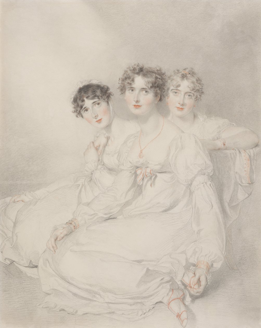 De Wellesley-Pole Zusters door Sir Thomas Lawrence