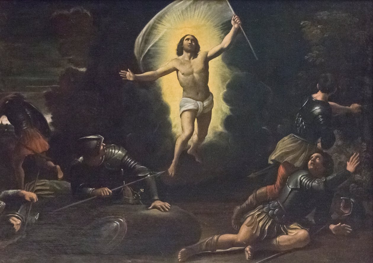 De opstanding van Christus door Sisto Badalocchio