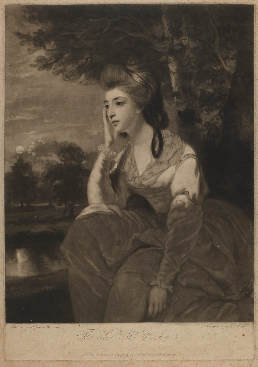 De eerbare Mrs. Stanhope door Smith, John Raphael