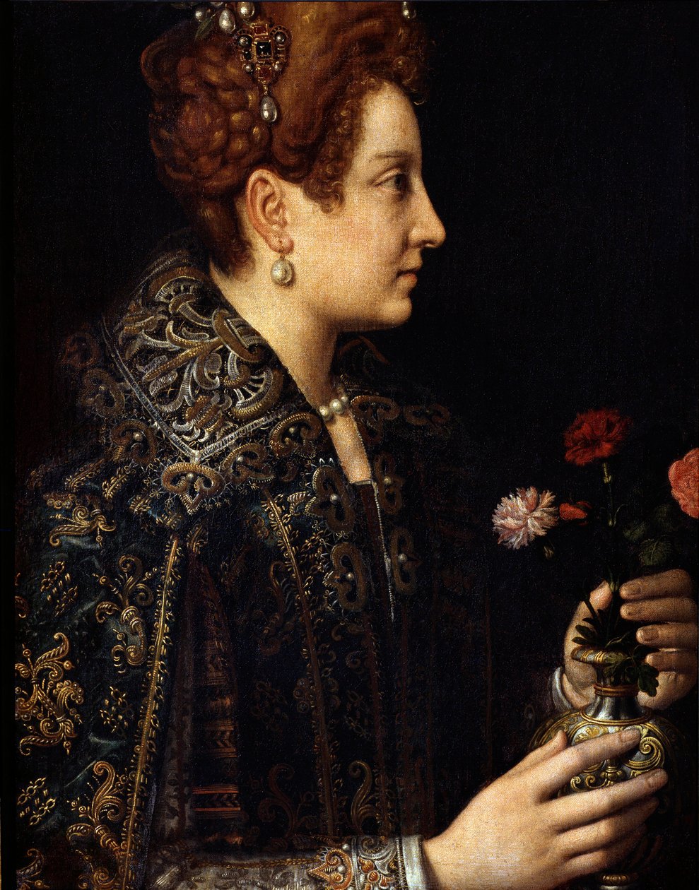 Vrouwelijk portret, ca. 1550-1620 door Sofonisba Anguissola