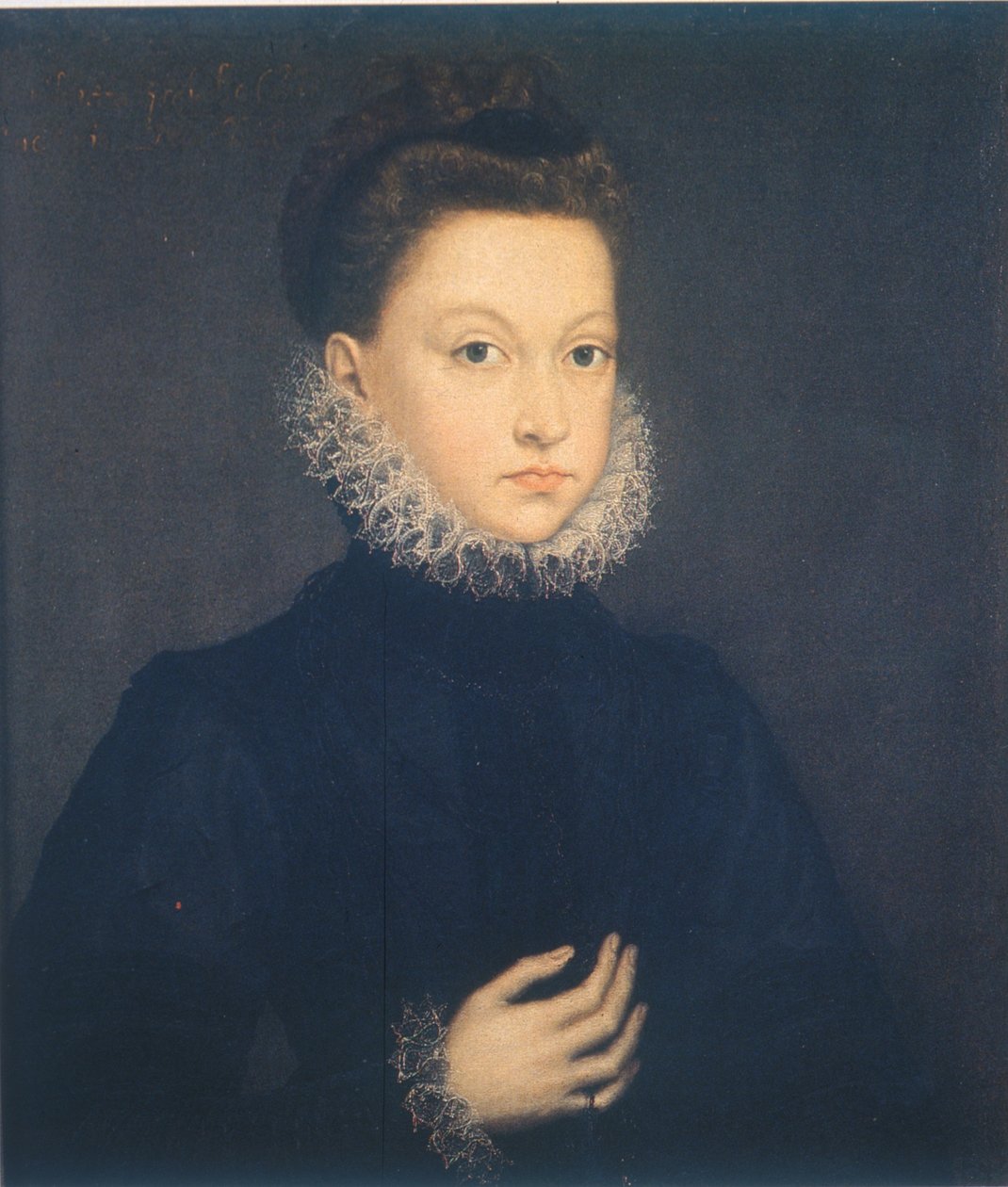 Infante Isabella Clara Eugenia door Sofonisba Anguissola