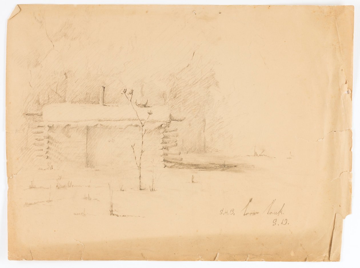 Crow Creek, S.D. door Solon H. Borglum