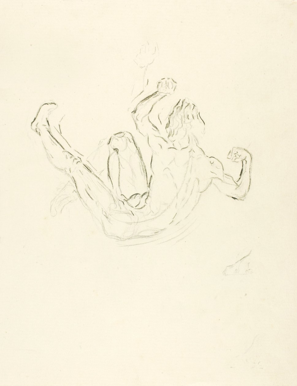Droom van een broncho #6 door Solon H. Borglum