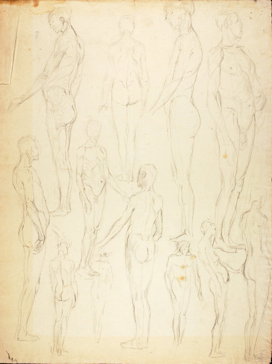 Naakt door Solon H. Borglum