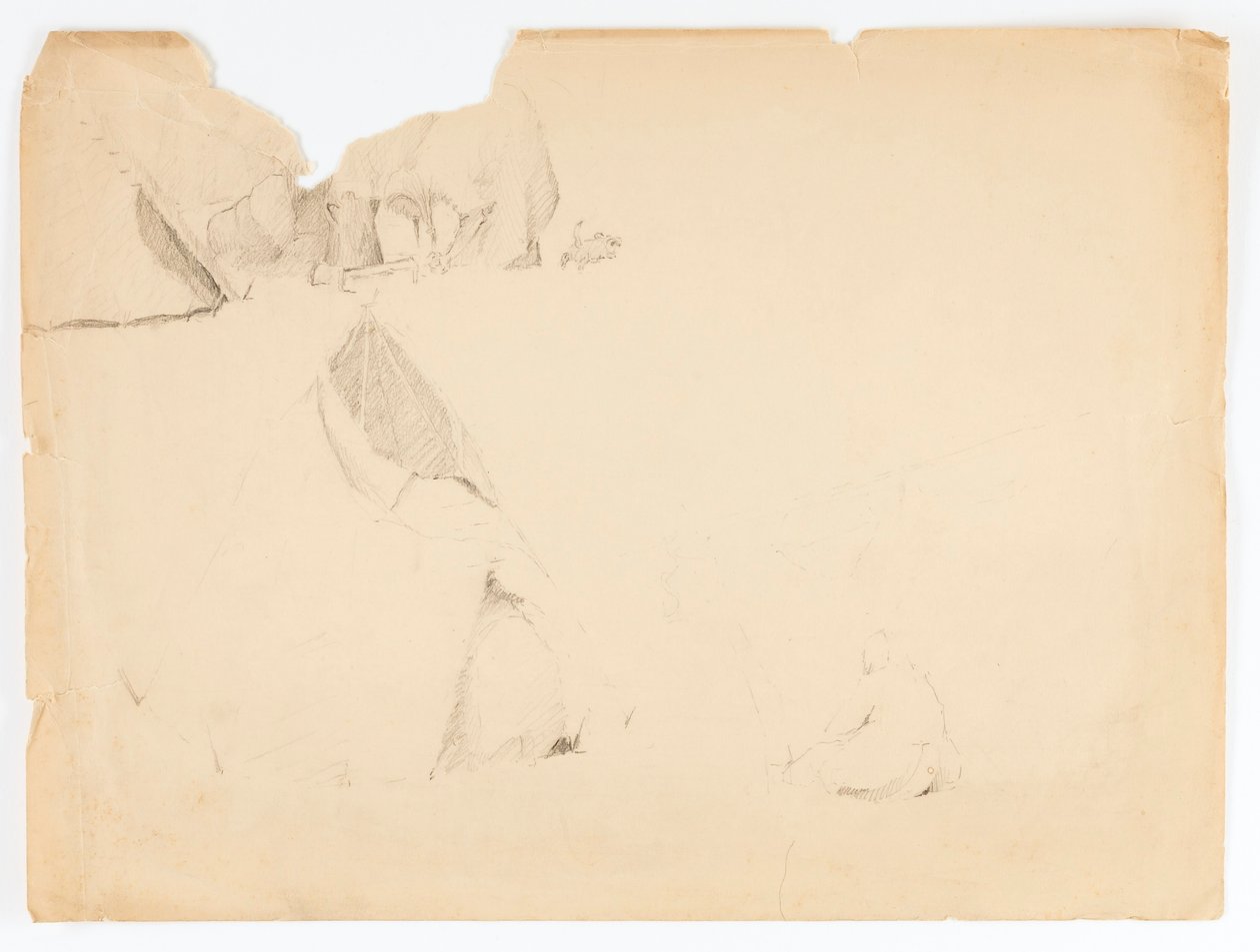 Teepees door Solon H. Borglum