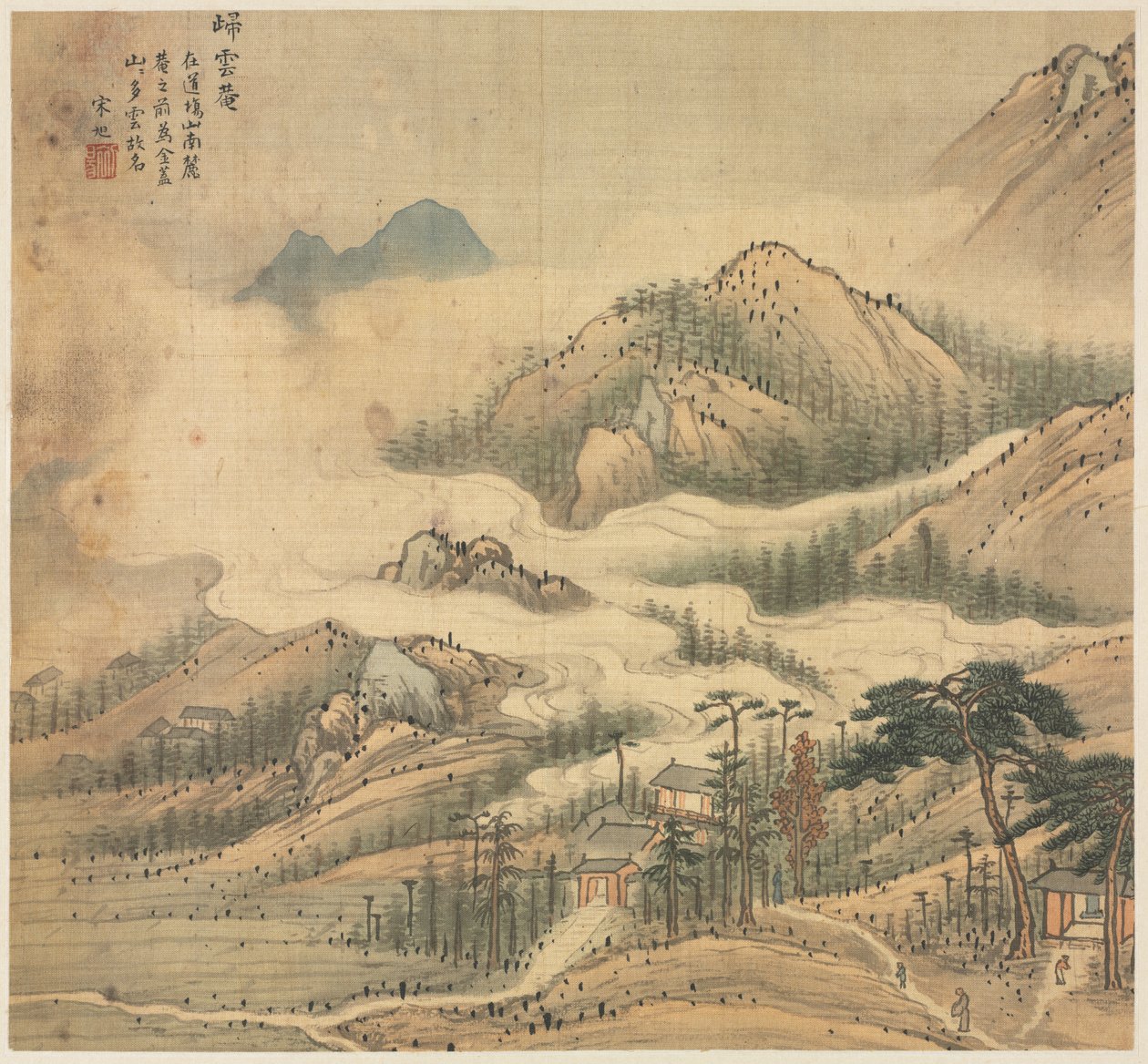 Guiyun Heiligdom, 1500s door Song Xu