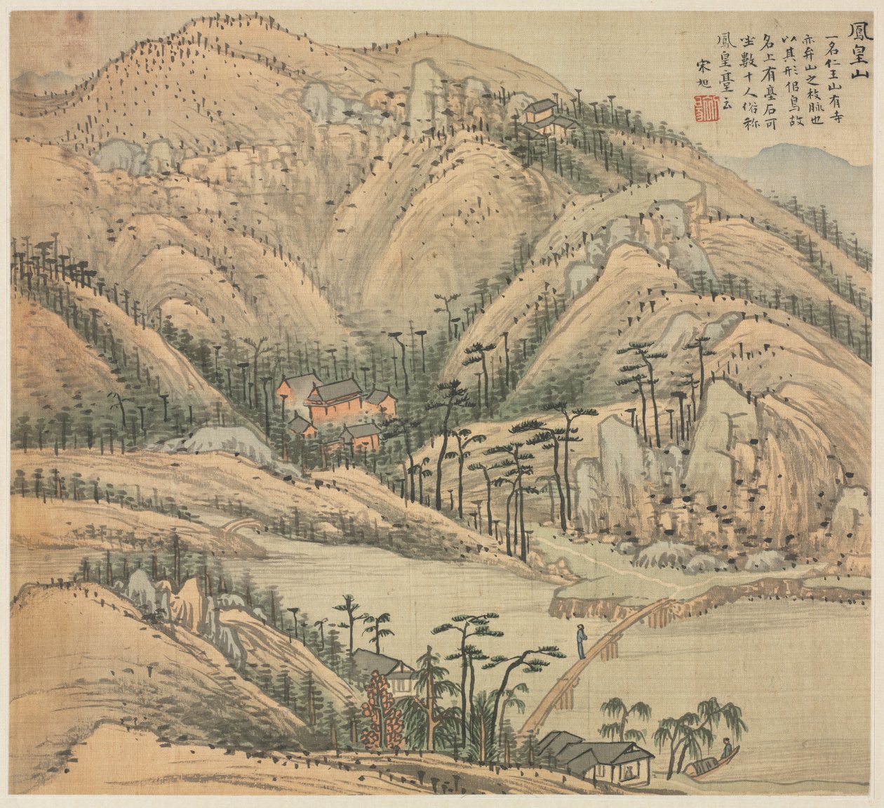Mt. Fenghuang Mt. Phoenix door Song Xu