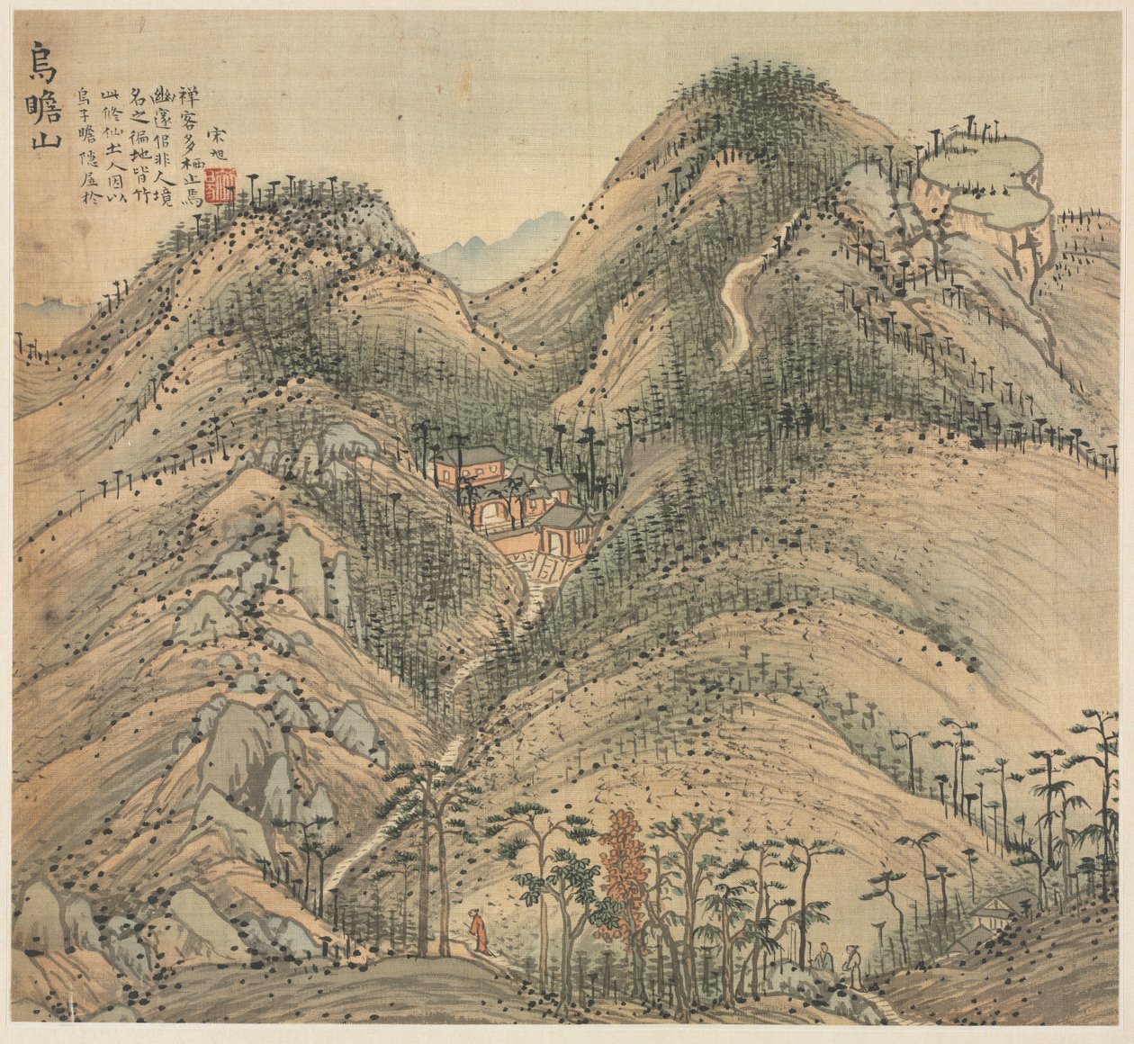Mt. Wuzhan door Song Xu