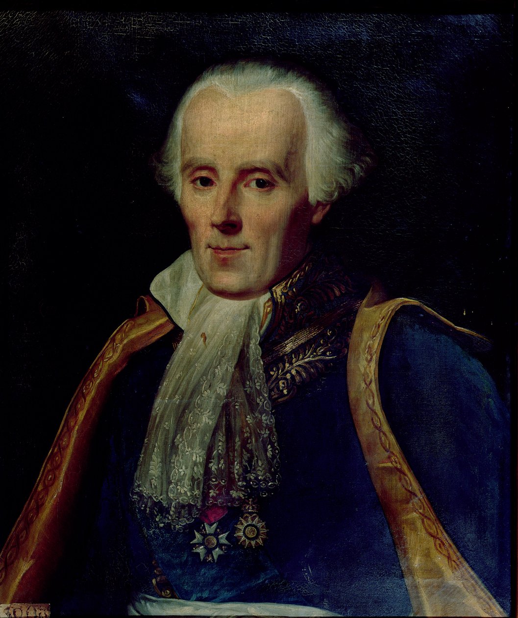 Portret van Pierre-Simon (1747-1825) Marquis de Laplace, 1841 door Sophie Feytaud